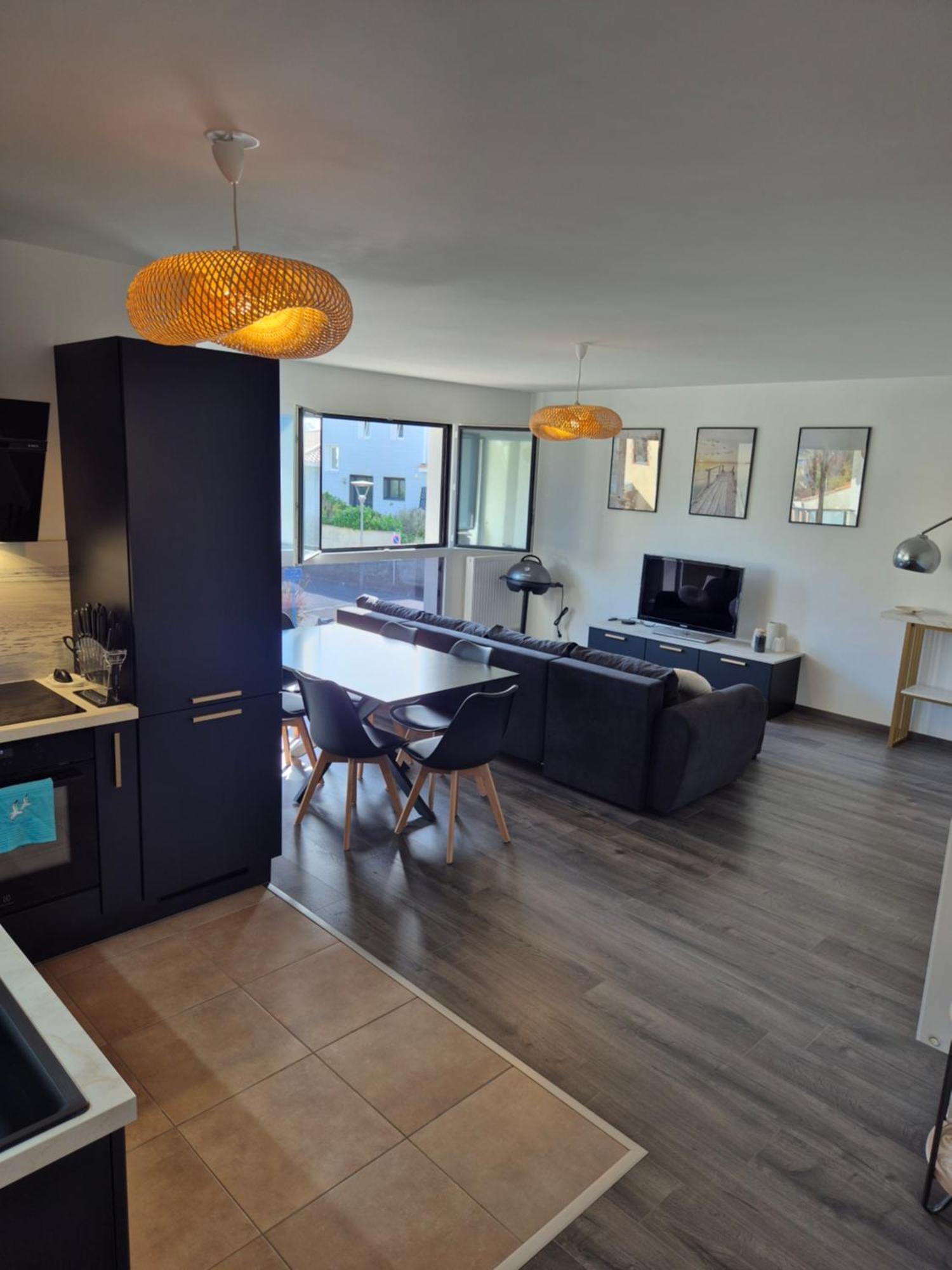 Ferienwohnung Les Echappees Belles De L'Ocean Le Pointeau Exterior foto